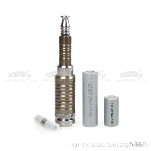 Hottest Mechanical Battery K100 E Cig with Classical Clone Atomizer